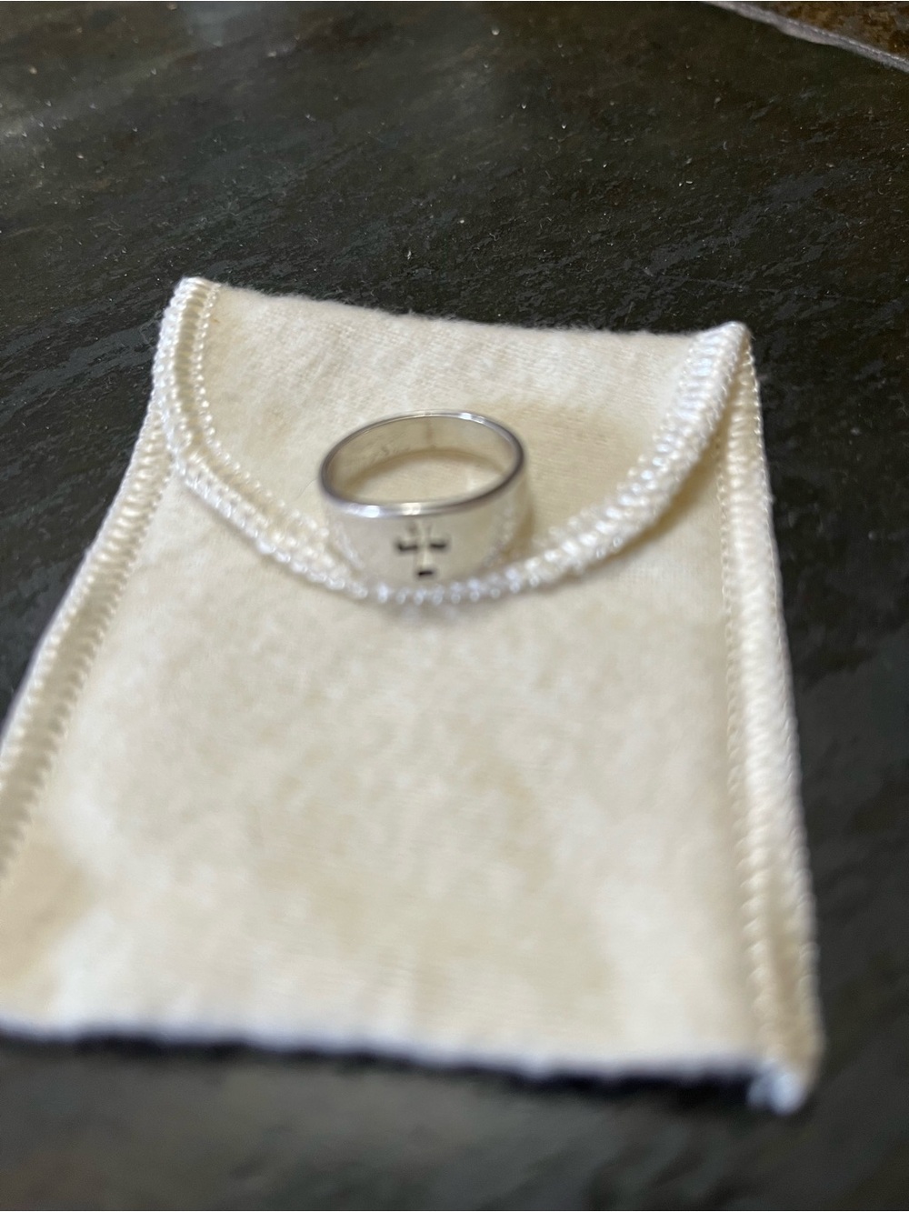James Avery Sterling Silver Cross Band - Silver